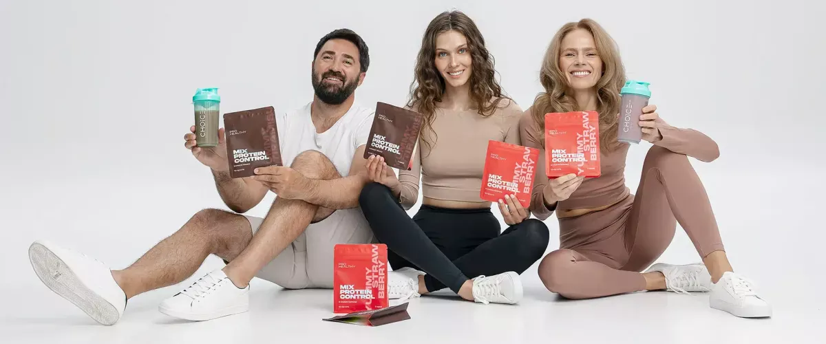 YUMMY - коктейлі Mix Protein Slim, Control - зі Смаком!